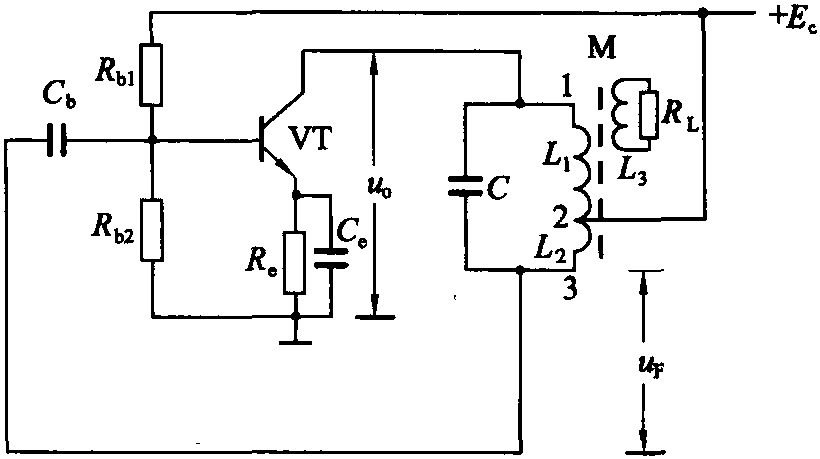 5.2.2 電感三點(diǎn)式振蕩電路